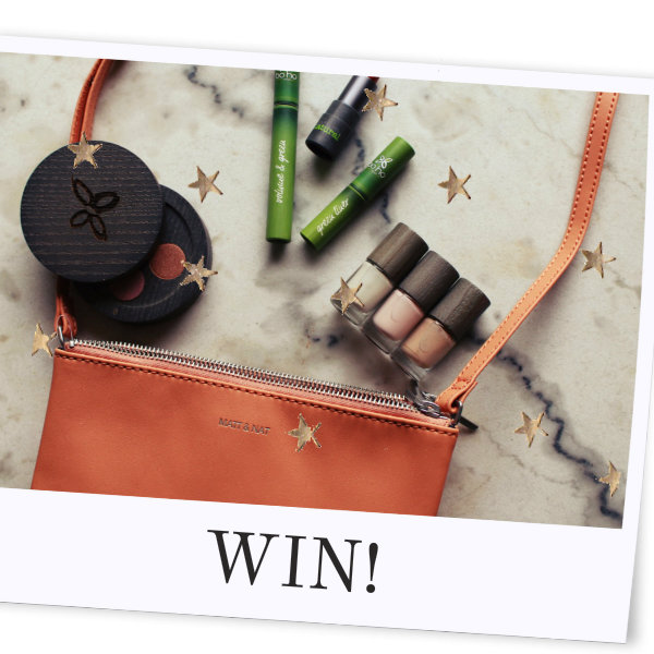 WINACTIE | Matt and Nat tas + vegan make-up !