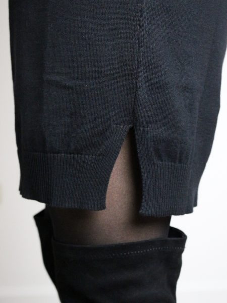 Wolf & Storm | Cleo Tuniek Biokatoen Zwart