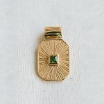 TAJ Pendant Chak Green Gold