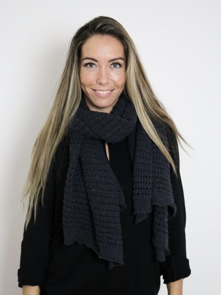 Wolf & Storm | Robin Sjaal Gerecycled Zwart