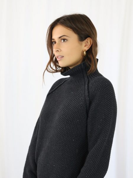 Wolf & Storm | Duurzame Trui Jade Antraciet