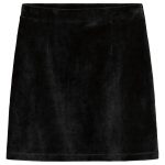 Wolf & Storm | Stevie Black Velvet Rok Biokatoen