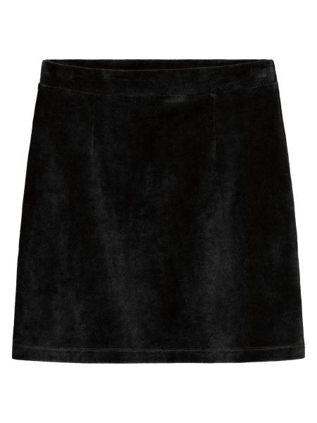 Wolf & Storm | Stevie Black Velvet Rok Biokatoen