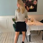 Wolf & Storm | Stevie Black Velvet Rok Biokatoen