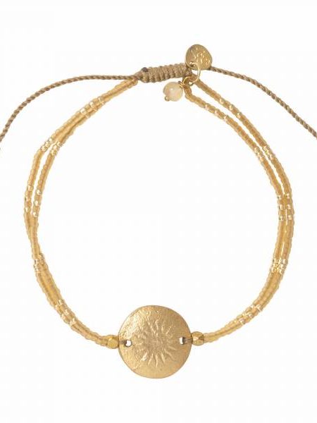 A Beautiful Story Glitter Citrine Gold