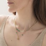 A Beautiful Story Goodness Aventurine Gold Necklace 3