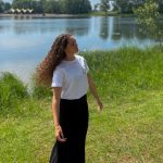 Wolf & Storm Duurzame Midiskirt Viscose Zwart 8 jpeg