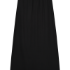 Wolf & Storm Duurzame Midiskirt Viscose Zwart