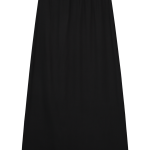 Wolf & Storm Duurzame Midiskirt Viscose Zwart