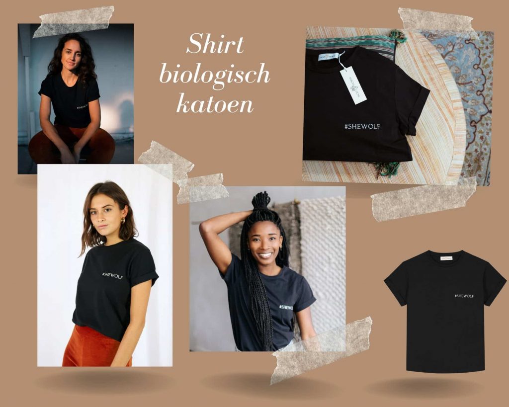 Shirt Biologisch Katoen Georgia Shewolf