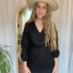 Wolf & Storm Duurzame Jurk Linnen Zwart