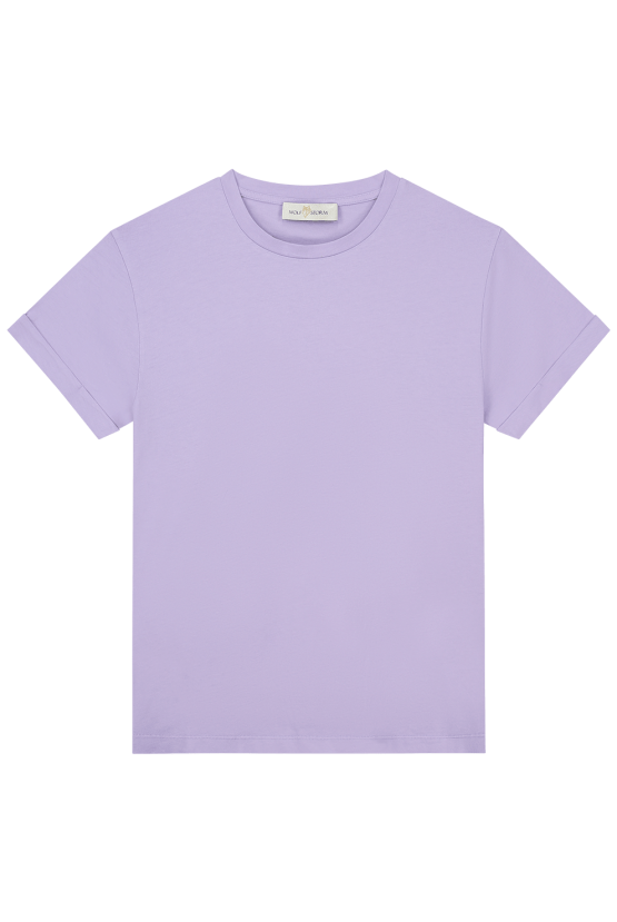 Wolf & Storm Shirt Biologisch Katoen lila 2