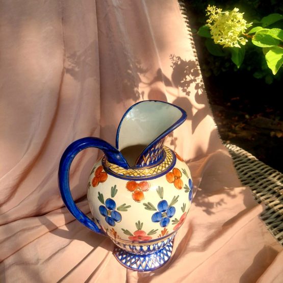 kanteelvaas vintage Gouda