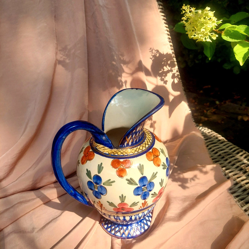 kanteelvaas vintage Gouda