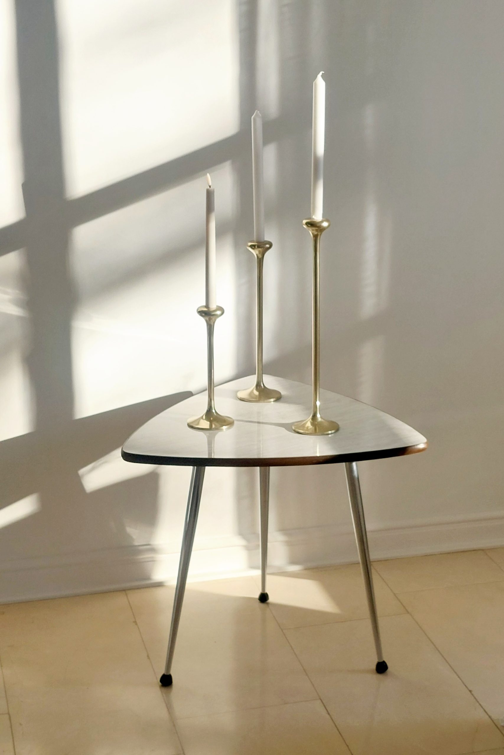 Vintage Formica Bijzettafel Plectrum