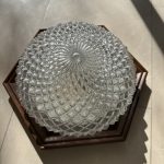 Art Deco Plafonniere persglas 3