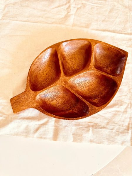 Schaal Teakhout Vintage